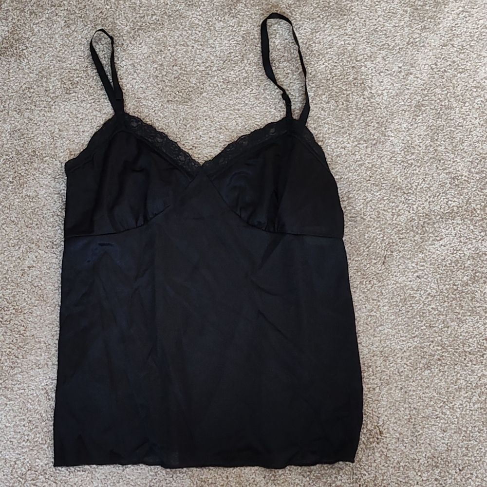 Vintage Deena Black Camisole